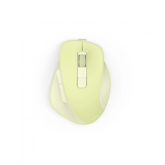Bezdrôt. myš WM-500, ergonomická, 6 tlačidiel, tichá, akumulátor, zelená