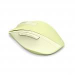 Bezdrôt. myš WM-500, ergonomická, 6 tlačidiel, tichá, akumulátor, zelená