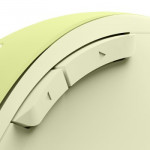 Bezdrôt. myš WM-500, ergonomická, 6 tlačidiel, tichá, akumulátor, zelená