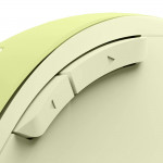 Bezdrôt. myš WM-500, ergonomická, 6 tlačidiel, tichá, akumulátor, zelená