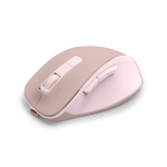 Bezdrôt. myš WM-500, ergonomická, 6 tlačidiel, tichá, akumulátor, ružová
