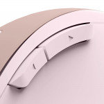 Bezdrôt. myš WM-500, ergonomická, 6 tlačidiel, tichá, akumulátor, ružová