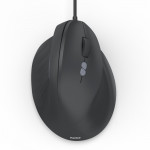 Ergon. vertikálna myš ECM-500R, s káblom, optická, 7 tlačidiel, čierna Ergon. vertikálna myš ECM-500R, s káblom, optická, 7 tlačidiel, čierna