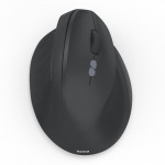 Ergon. vertikálna myš EWM-500R, bezdrôtová, optická, 7 tlačidiel, čierna