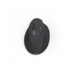 Vertikálna ergonomická myš pre ľavákov EWM-600L, viac zariadení, čierna