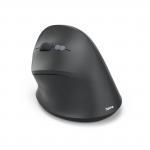 Vertikálna ergonomická myš pre ľavákov EWM-600L, viac zariadení, čierna