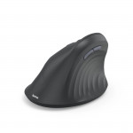 Vertikálna ergonomická myš pre ľavákov EWM-600L, viac zariadení, čierna