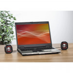 Reproduktory na notebook Sonic Mobil 183, čierno/červené