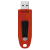 Cruzer Ultra, 32 GB, USB 3.0, 130 MB/s, red