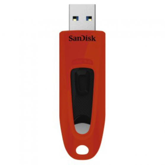 Cruzer Ultra, 64 GB, USB 3.0, 130 MB/s, red