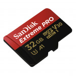 MicroSDHC Extreme Pro 32GB (A1/ V30/ U3/ R100/ W90) + Adapter Mobile