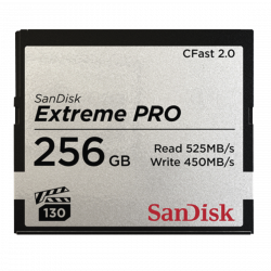 CFast Memory Card Extreme Pro, CFast 2.0, 256GB