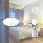Big Smart Home Ceiling Light, without Hub, Voice/App Control, Diam. 50 cm