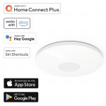 Big Smart Home Ceiling Light, without Hub, Voice/App Control, Diam. 50 cm