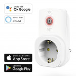 WiFi socket, 3.680W, 16A