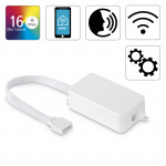 WLAN Controller for LED Strip, for Voice / App Control, RGB, Adapter