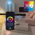 WLAN Controller for LED Strip, for Voice / App Control, RGB, Adapter