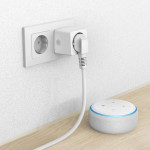 Mini WLAN Socket, with Electricity Consumption Meter, for Voice / App Control
