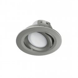 WLAN LED Built-In Spotlight, 5 W, for Voice / App Control, Adjustable, sati