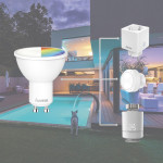 WLAN LED Lamp, GU10, 5.5 W, RGBW, Dimmable, Refl., for Voice / App Control