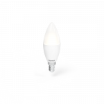 WLAN LED Lamp, E14, 5.5W, RGBW, Dimmable, Candle, for Voice / App Control