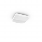 LED stropné svetlo WLAN Glitzer, stmievateľné, hlas/app ovl., 27x27 cm
