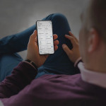 LED nástenné svietidlo Wi-Fi, interiér/exteriér, hlas/app ovládanie, biele