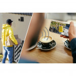 WLAN Camera, Outdoor, Battery, Solar, Outdoor Camera with Motion Detector, 1080p