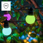 Inteligentný LED svetelný reťazec Wi‑Fi, vonkajší IP44, farebný, 8 m Inteligentný LED svetelný reťazec Wi‑Fi, vonkajší IP44, farebný, 8 m