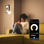 Inteligentná LED žiarovka E27 ST64, retro vlákno, RGBW, stmievateľná, app Inteligentná LED žiarovka E27 ST64, retro vlákno, RGBW, stmievateľná, app