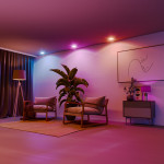 Inteligentná LED žiarovka E27 ST64, retro vlákno, RGBW, stmievateľná, app Inteligentná LED žiarovka E27 ST64, retro vlákno, RGBW, stmievateľná, app