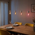 Inteligentná LED žiarovka E27 ST64, retro vlákno, RGBW, stmievateľná, app