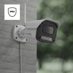 Vonkajšia inteligentná bezpečnostná kamera Wi‑Fi, nočné videnie, 1080p