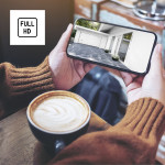 Vonkajšia inteligentná bezpečnostná kamera Wi‑Fi, nočné videnie, 1080p