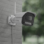 Vonkajšia inteligentná bezpečnostná kamera Wi‑Fi, nočné videnie, 1080p