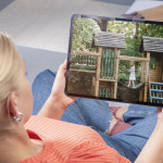 Vonkajšia inteligentná bezpečnostná kamera Wi‑Fi, nočné videnie, 1080p