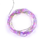 Inteligentný LED svetelný reťazec Wi‑Fi, IP65, stmievateľný, farebný, 10 m Inteligentný LED svetelný reťazec Wi‑Fi, IP65, stmievateľný, farebný, 10 m