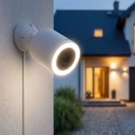 Inteligentná bezpečnostná kamera s osvetlením, Wi‑Fi, vonkajšia