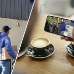 Inteligentná bezpečnostná kamera s osvetlením, Wi‑Fi, vonkajšia