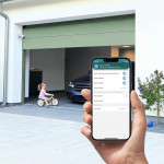 Inteligentný otvárač garáže Wi‑Fi, so senzorom, hlasové/app ovládanie