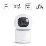 Smart domáca WiFi kamera, otočná, nočné videnie, Full HD