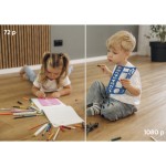 Smart domáca WiFi kamera, otočná, nočné videnie, Full HD