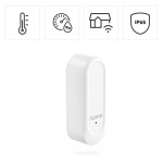 Smart Wi-Fi teplomer a vlhkomer, vnútorný/vonkajší Smart Wi-Fi teplomer a vlhkomer, vnútorný/vonkajší