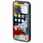 Hama Clear&Chrome, kryt pre Apple iPhone 13, recyklovaný materiál, čierny Hama Clear&Chrome, kryt pre Apple iPhone 13, recyklovaný materiál, čierny