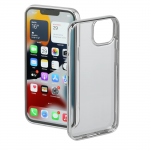 Hama Clear&Chrome, kryt pre Apple iPhone 13, recyklovaný materiál, strieborný Hama Clear&Chrome, kryt pre Apple iPhone 13, recyklovaný materiál, strieborný