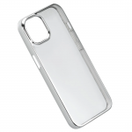 Hama Clear&Chrome, kryt pre Apple iPhone 13, recyklovaný materiál, strieborný Hama Clear&Chrome, kryt pre Apple iPhone 13, recyklovaný materiál, strieborný