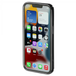 Hama Clear&Chrome, kryt pre Apple iPhone 13 Pro, recyklovaný materiál, čierny Hama Clear&Chrome, kryt pre Apple iPhone 13 Pro, recyklovaný materiál, čierny