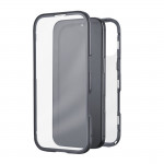 360° Glass Cover for Apple iPhone 17, black 360° Glass Cover for Apple iPhone 17, black