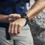 Smart hodinky 8900, GPS, AMOLED 46 mm, telefónovanie, Alexa, čierne