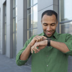 Smart hodinky 8900, GPS, AMOLED 46 mm, telefónovanie, Alexa, čierne